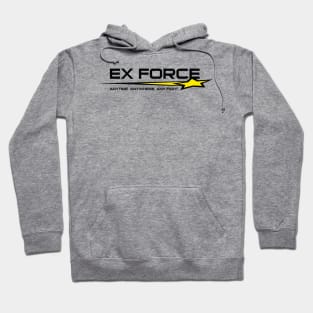 Exforce Logo Black Hoodie